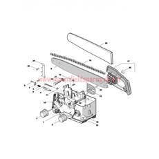Crankcase-trim group spare parts