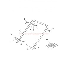 Handle, Lower Part spare parts
