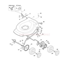 Deck And Height Adjusting spare parts