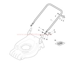 Handle, Lower Part spare parts