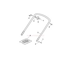 Handle, Lower Part spare parts
