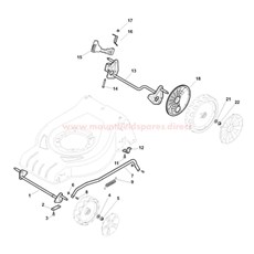 Axles and Wheels spare parts