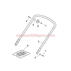 Handle, Lower Part spare parts
