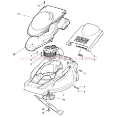 Electric Motor/Blade/Cover spare parts