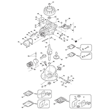 Engine ST RV100 -1 spare parts