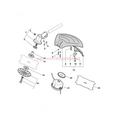 Gear case spare parts