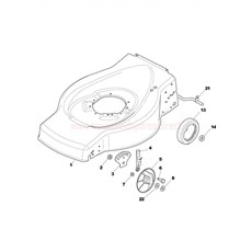 Deck And Height Adjusting spare parts