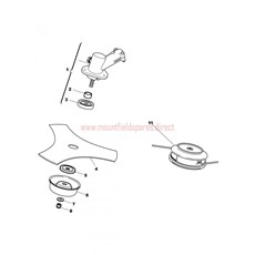 Gear case spare parts