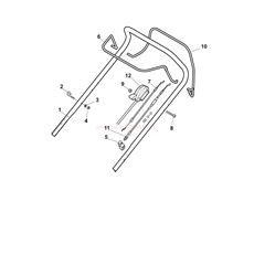 Handle, Upper Part spare parts