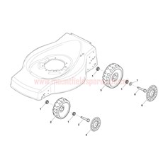 Wheels and Hub Caps spare parts