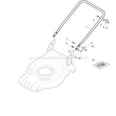Handle, Lower Part spare parts