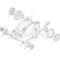 Deck and Height Adjusting spare parts