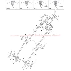 Switch and Handles spare parts