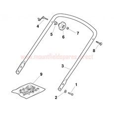 Handle, Lower Part spare parts