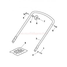 Handle, Lower Part spare parts