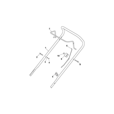 HANDLE , UPPER PART spare parts
