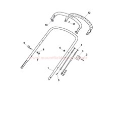 Handle, Upper Part spare parts