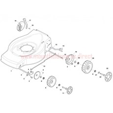Chassis-Wheels And Height Adjusting spare parts