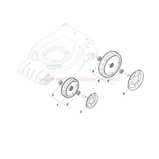 Wheels and Bushes spare parts