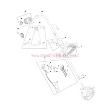Handle-transmission spare parts