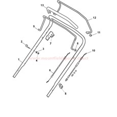 Handle, Upper Part (LUX Version) spare parts
