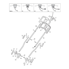 Handle, Upper Part spare parts