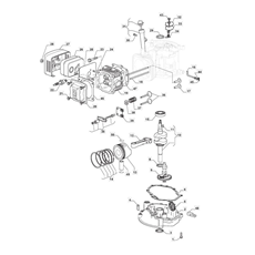 Engine - Piston, Crankshaft spare parts