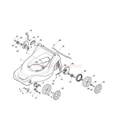 Deck And Height Adjusting spare parts