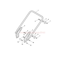 Handle, Lower Part spare parts