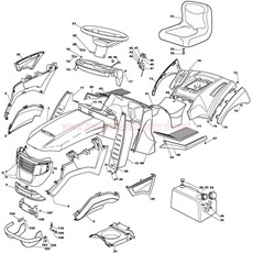 BODY WORK spare parts