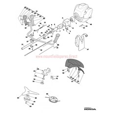 Handle-transmission (2) spare parts