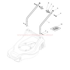 Handle, Lower Part spare parts