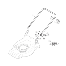 Handle, Lower Part spare parts