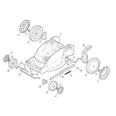 Deck and Height Adjusting spare parts