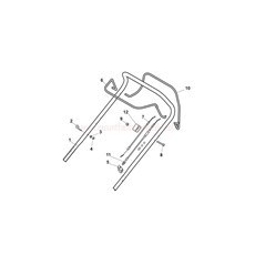 Handle, Upper Part spare parts