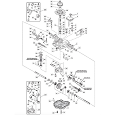 Kanzaki Transaxle K46C (S/N 0110385-9999999) spare parts