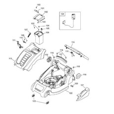 Battery charger, Deck housing spare parts