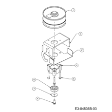 Variator spare parts