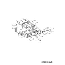 Seat bracket spare parts