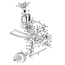 Front axle spare parts
