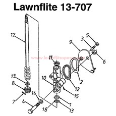 STEERING ASSEMBLY COMPLETE - 13-707 spare parts