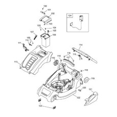 Battery charger, Deck housing spare parts