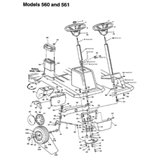 Front axle spare parts