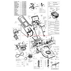 MTD009469 spare parts