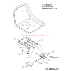 MTD011312 spare parts