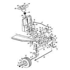 Front axle spare parts