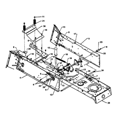 Deck lift spare parts