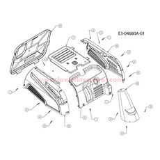 MTD011741 spare parts