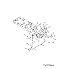 Front axle spare parts