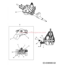 MTD010713 spare parts